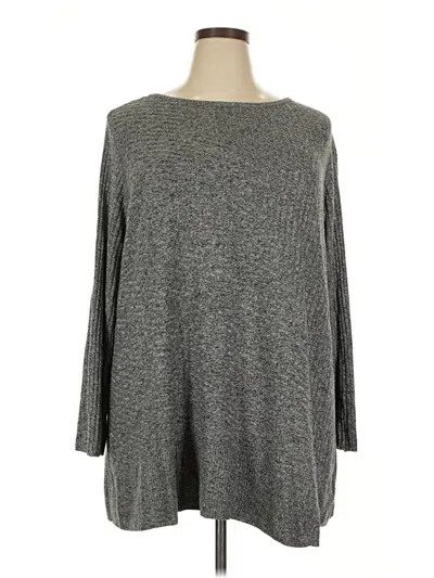 Pre-owned Apt. 9 Pullover Sweater In Gray