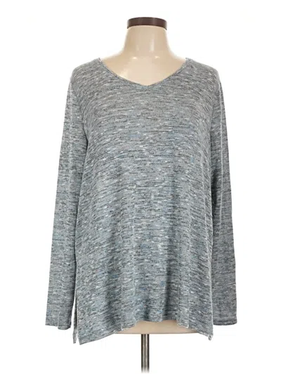 Pre-owned Apt. 9 Pullover Sweater In Gray