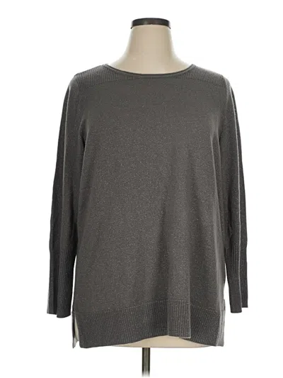 Pre-owned Apt. 9 Pullover Sweater In Gray