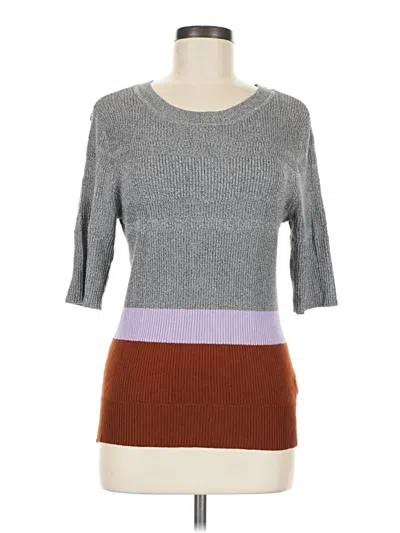 Pre-owned Apt. 9 Pullover Sweater In Gray