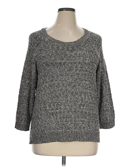 Pre-owned Apt. 9 Pullover Sweater In Gray