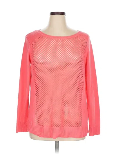 Pre-owned Apt. 9 Pullover Sweater In Pink