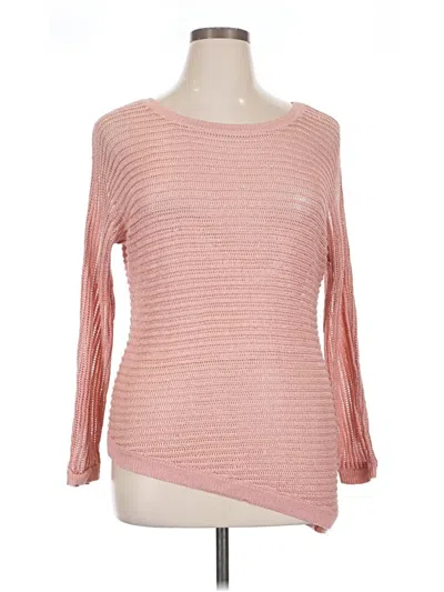 Pre-owned Apt. 9 Pullover Sweater In Pink
