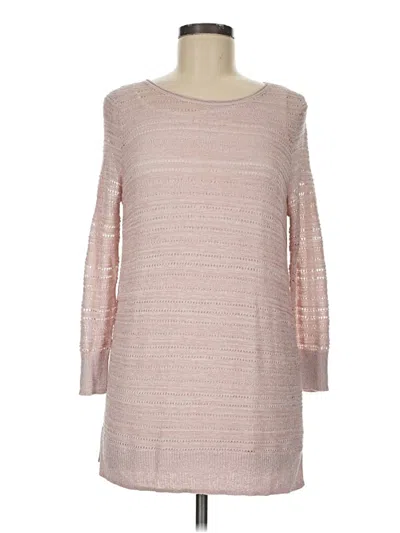 Pre-owned Apt. 9 Pullover Sweater In Pink