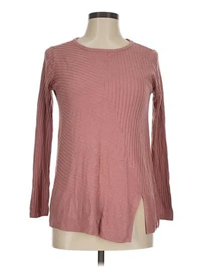 Pre-owned Apt. 9 Pullover Sweater In Pink