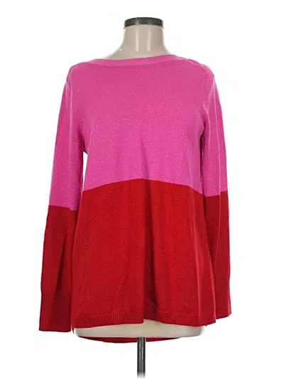 Pre-owned Apt. 9 Pullover Sweater In Pink