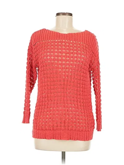 Pre-owned Apt. 9 Pullover Sweater In Red