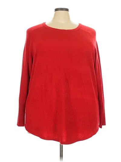 Pre-owned Apt. 9 Pullover Sweater In Red