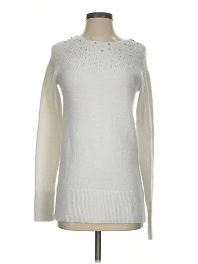 Pre-owned Apt. 9 Pullover Sweater In Silver