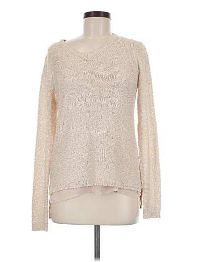Pre-owned Apt. 9 Pullover Sweater In Tan