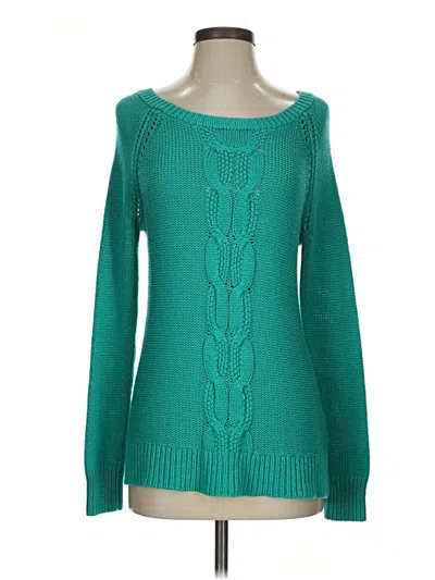 Pre-owned Apt. 9 Pullover Sweater In Teal