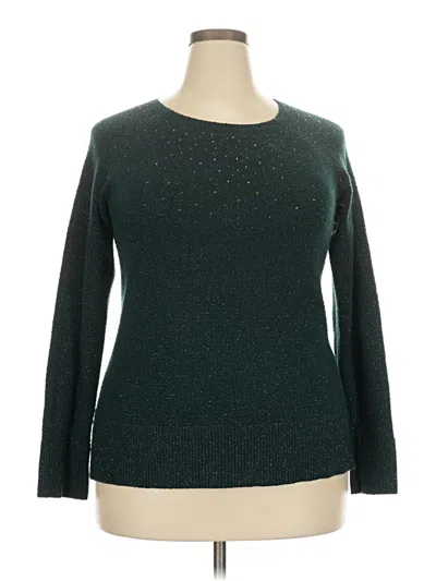 Pre-owned Apt. 9 Pullover Sweater In Teal