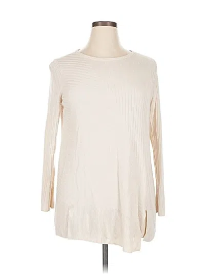 Pre-owned Apt. 9 Pullover Sweater In White