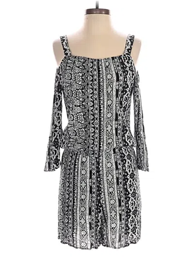 Pre-owned Apt. 9 Romper In Gray