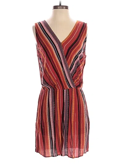Pre-owned Apt. 9 Romper In Red