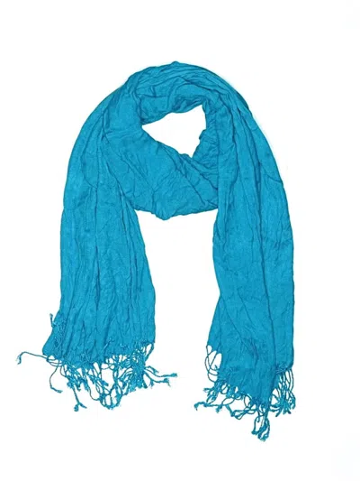 Pre-owned Apt. 9 Scarf In Blue