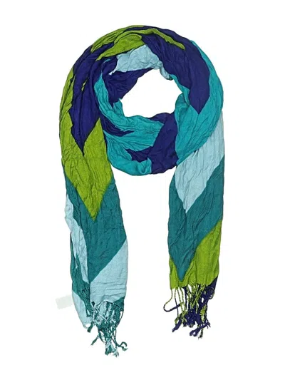 Pre-owned Apt. 9 Scarf In Blue