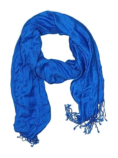Pre-owned Apt. 9 Scarf In Blue