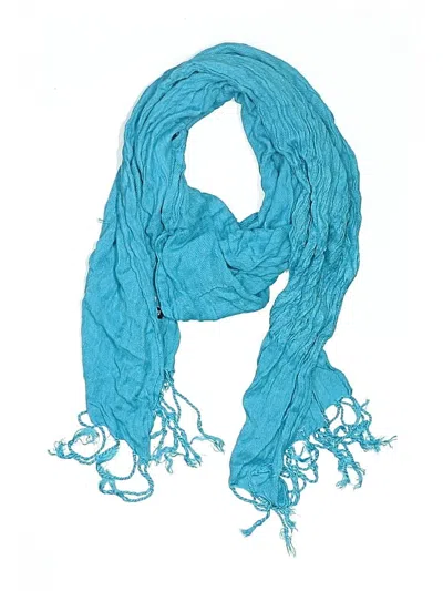 Pre-owned Apt. 9 Scarf In Blue