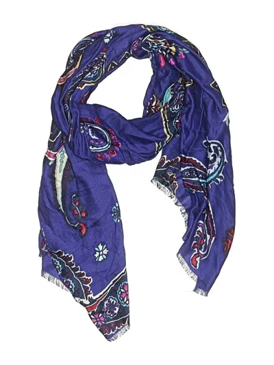 Pre-owned Apt. 9 Scarf In Blue
