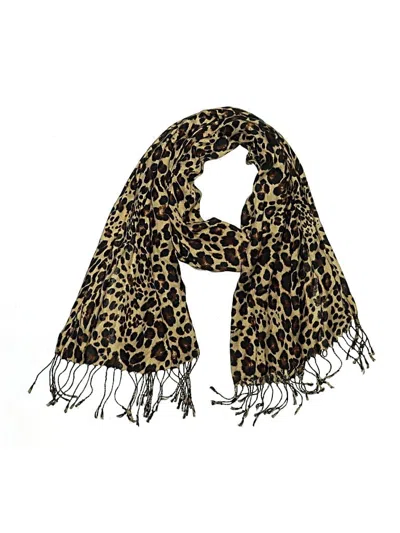 Pre-owned Apt. 9 Scarf In Brown
