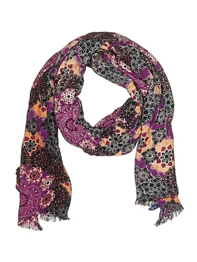 Pre-owned Apt. 9 Scarf In Purple
