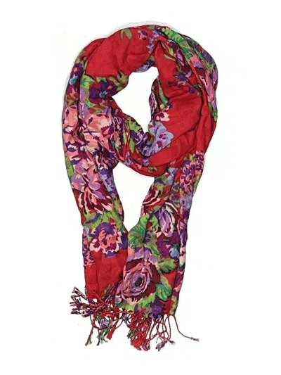 Pre-owned Apt. 9 Scarf In Red