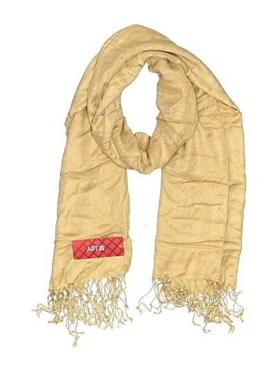 Pre-owned Apt. 9 Scarf In Tan