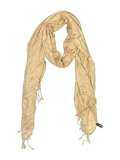 Pre-owned Apt. 9 Scarf In Tan