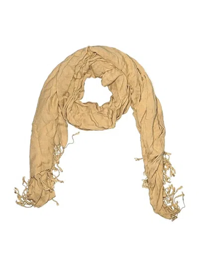 Pre-owned Apt. 9 Scarf In Tan