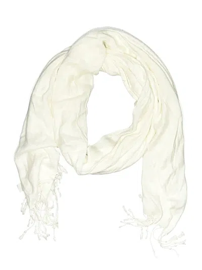 Pre-owned Apt. 9 Scarf In White