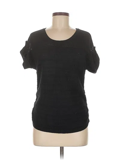 Pre-owned Apt. 9 Short Sleeve T-shirt In Black