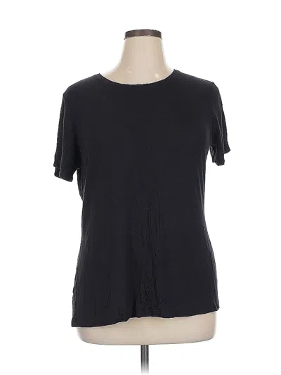 Pre-owned Apt. 9 Short Sleeve T-shirt In Black