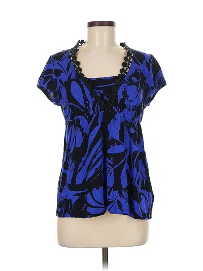 Pre-owned Apt. 9 Short Sleeve T-shirt In Blue