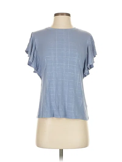 Pre-owned Apt. 9 Short Sleeve T-shirt In Blue