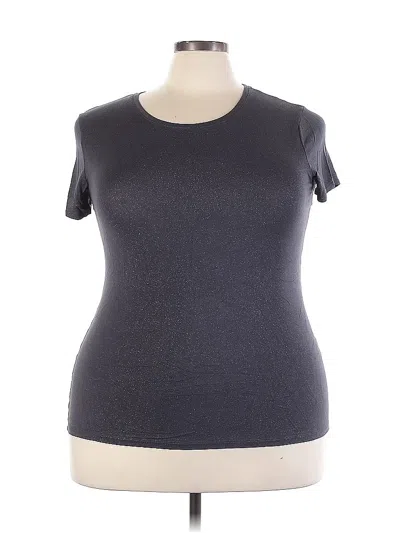 Pre-owned Apt. 9 Short Sleeve T-shirt In Gray