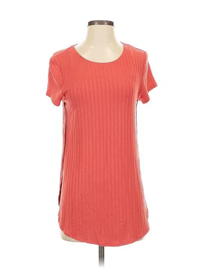 Pre-owned Apt. 9 Short Sleeve T-shirt In Red