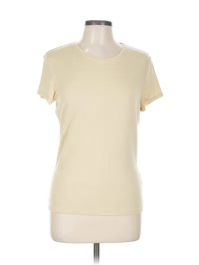 Pre-owned Apt. 9 Short Sleeve T-shirt In White