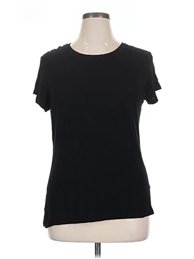 Pre-owned Apt. 9 Short Sleeve T-shirt In Black