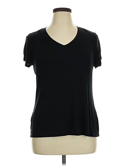 Pre-owned Apt. 9 Short Sleeve T-shirt In Black