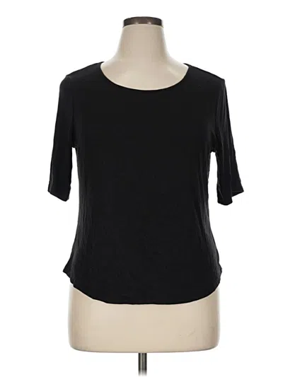 Pre-owned Apt. 9 Short Sleeve T-shirt In Black