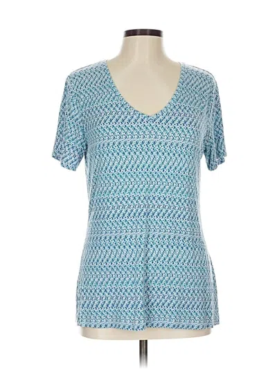 Pre-owned Apt. 9 Short Sleeve T-shirt In Blue