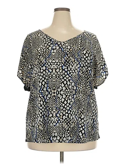 Pre-owned Apt. 9 Short Sleeve T-shirt In Blue