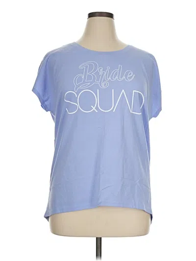 Pre-owned Apt. 9 Short Sleeve T-shirt In Blue