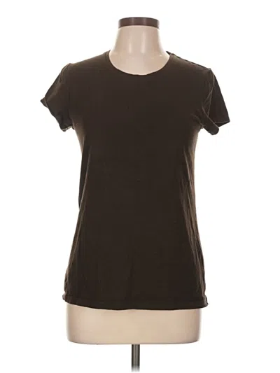 Pre-owned Apt. 9 Short Sleeve T-shirt In Brown