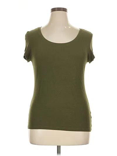Pre-owned Apt. 9 Short Sleeve T-shirt In Green