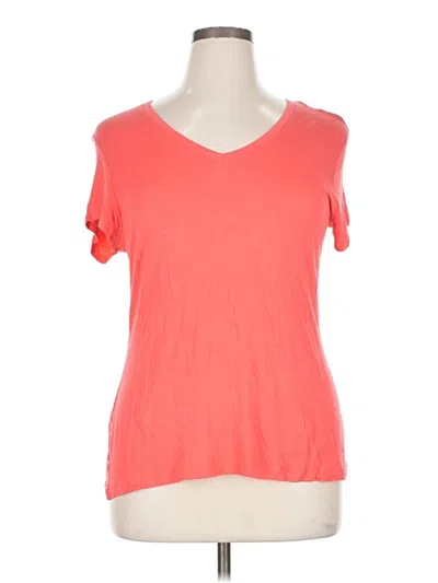 Pre-owned Apt. 9 Short Sleeve T-shirt In Orange