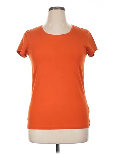 Pre-owned Apt. 9 Short Sleeve T-shirt In Orange