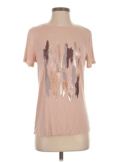 Pre-owned Apt. 9 Short Sleeve T-shirt In Pink