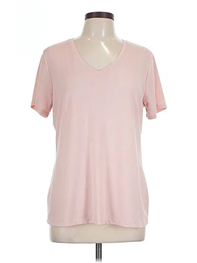 Pre-owned Apt. 9 Short Sleeve T-shirt In Pink